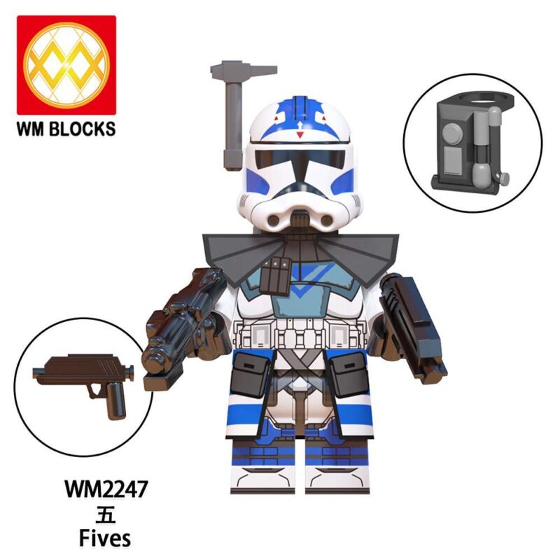 Fives WM2247 Custom Star Wars Minifigure (Clone Wars)