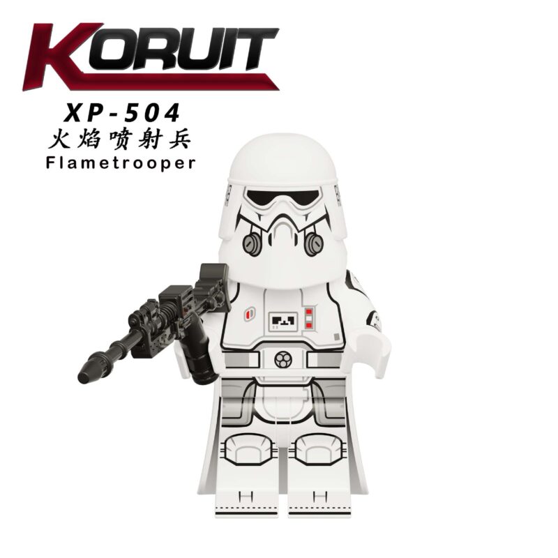 FlameTrooper Soldier (Galactic Empire) XP-504 Star Wars Minifigures