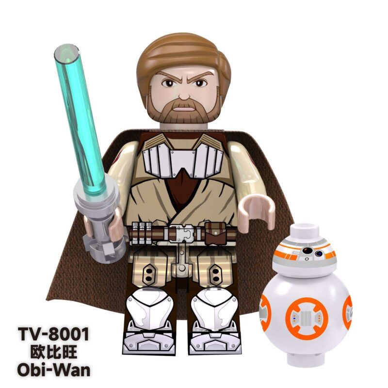 General Kenobi (Clone Wars) TV-8001 Custom Star Wars Minifigures