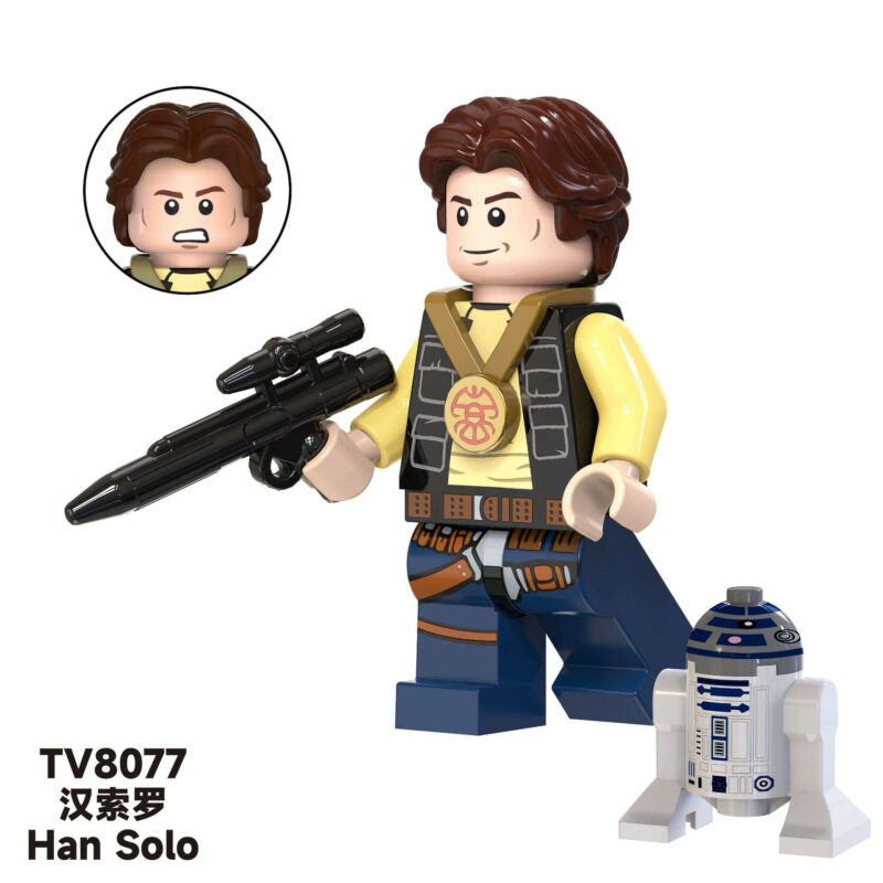 Han Solo TV8077 Custom Star Wars Character Minifigures