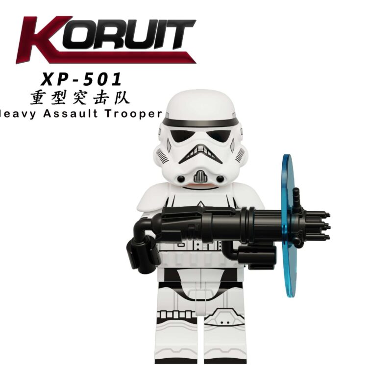 Heavy Weapons StormTrooper Soldier XP-501 Star Wars Minifigures