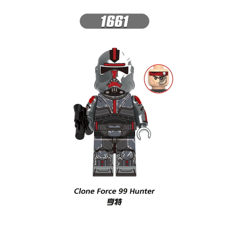 Hunter XH1661 Custom Star Wars Character Minifigures