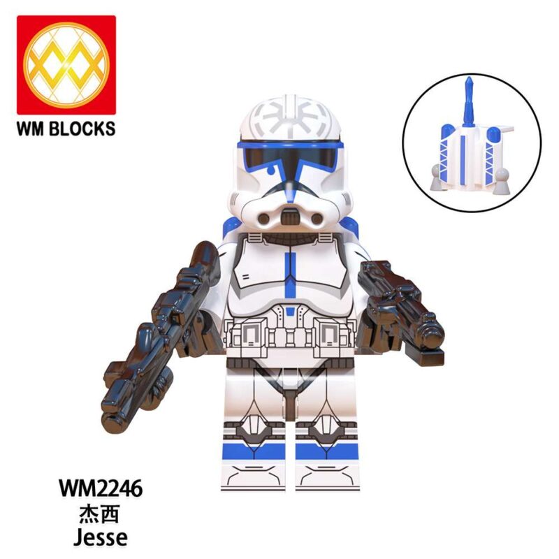 Newest Jesse WM2246 Star Wars Minifigure (Clone Trooper)