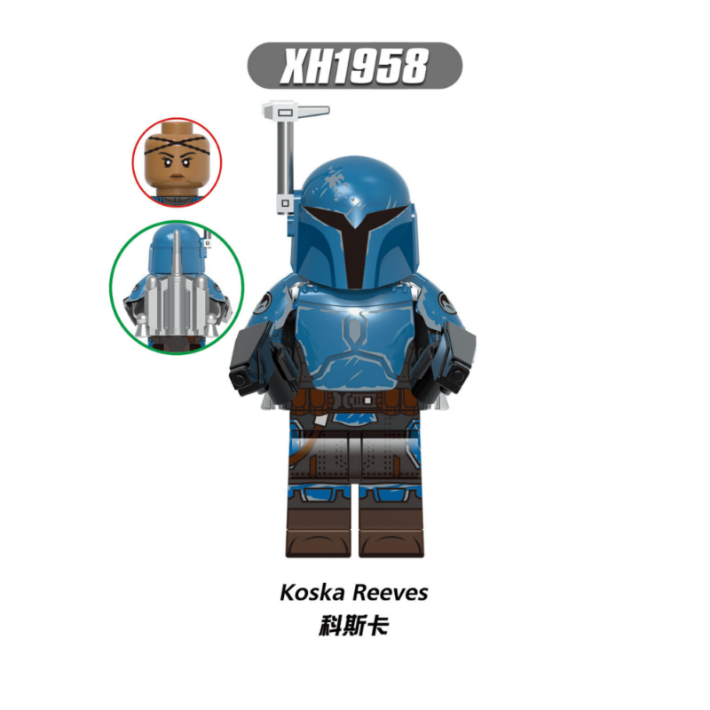 Cheap Koska Reeves XH1958 Custom Star Wars Minifigure (Mandalorian)