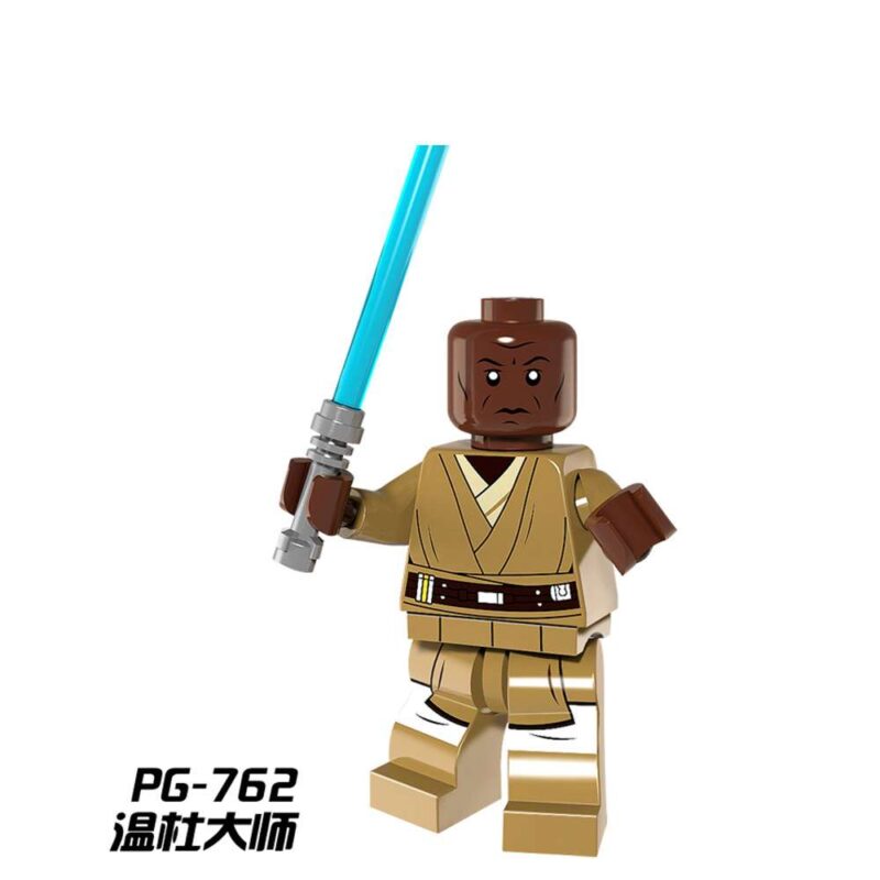 Mace Windu (Clone Wars) Custom Star Wars Minifigures POGO-762