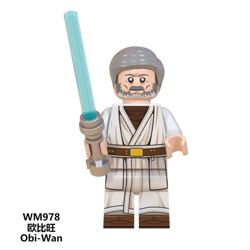 Obi-Wan Kenobi (Old) WM978 Star Wars Minifigure (Jedi Master)