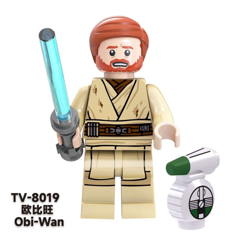 Obi-Wan Kenobi TV-8019 Custom Star Wars Minifigures