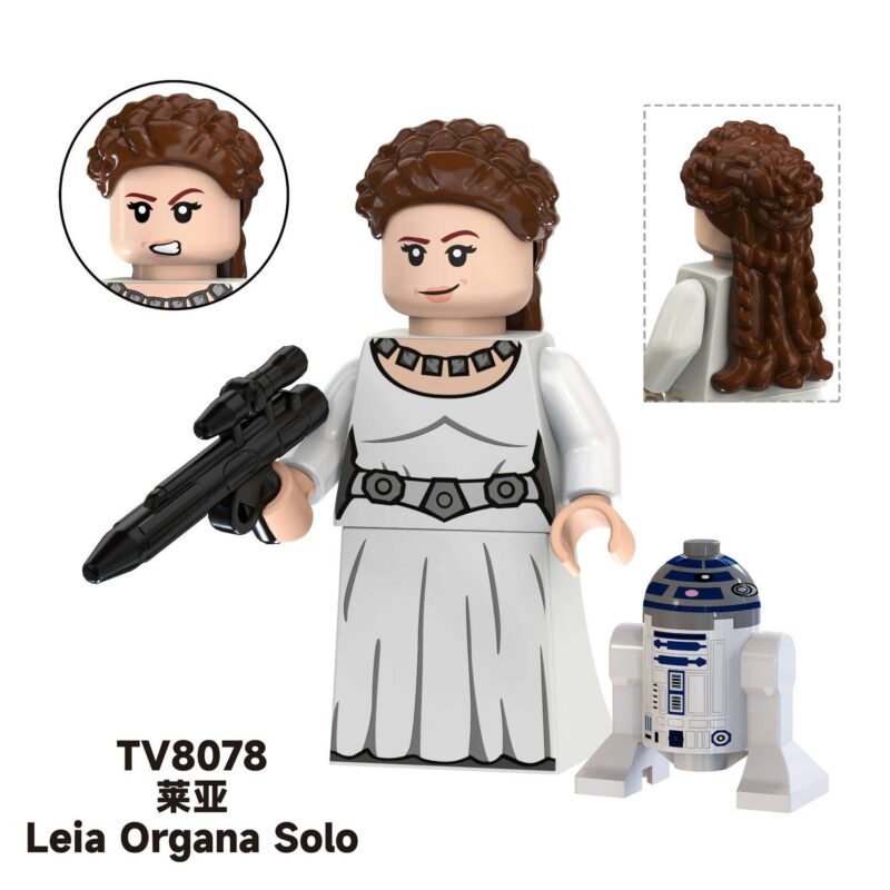 Princess Leia TV8078 Custom Star Wars Minifigures