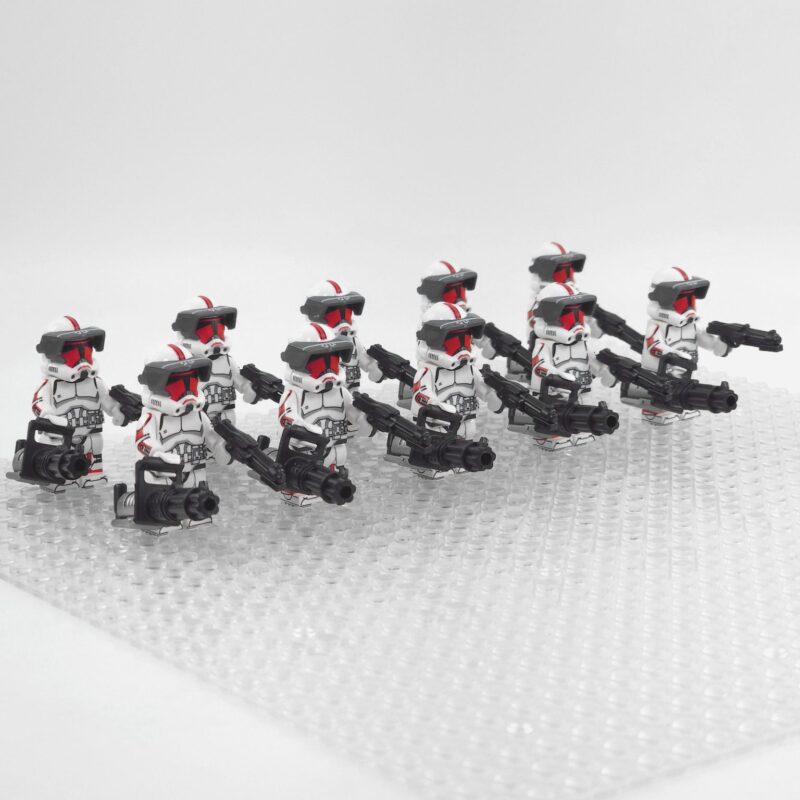 Star Wars Coruscant Guard Riot Control Unit Minifigure Set With Weapons & Accessories - Image 5