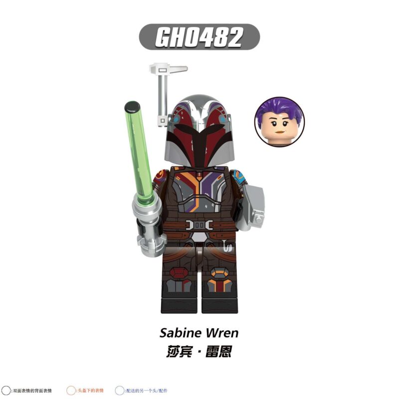 Sabine Wren (Ahsoka) GH0482 Custom Star Wars Minifigures