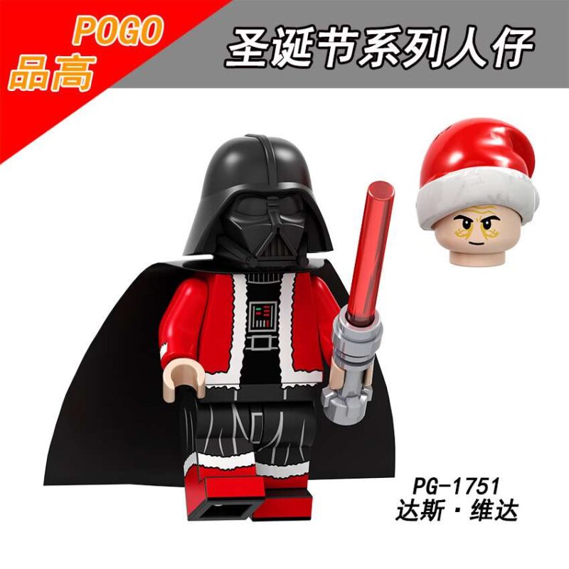 Santa Darth Vader Custom Star Wars Minifigures Edition POGO-1751