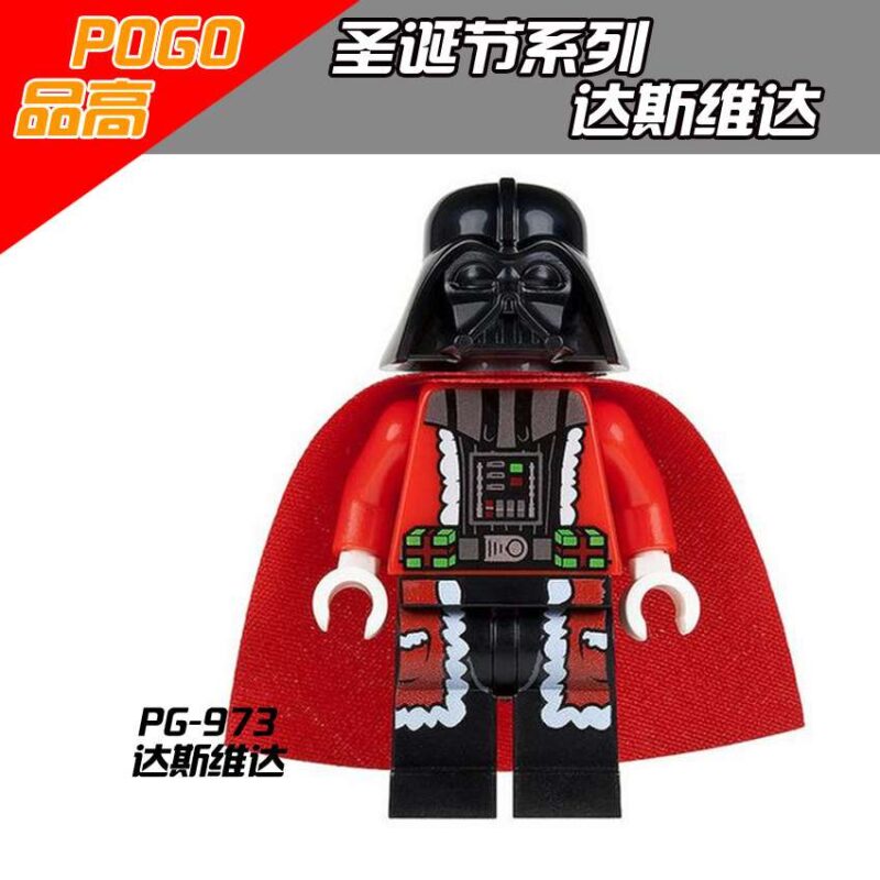 Santa Darth Vader Custom Star Wars Minifigures Edition POGO-973