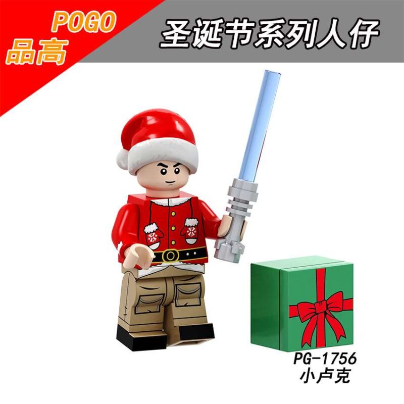 Santa Luke Skywalker Star Wars Minifigures Edition POGO-1756