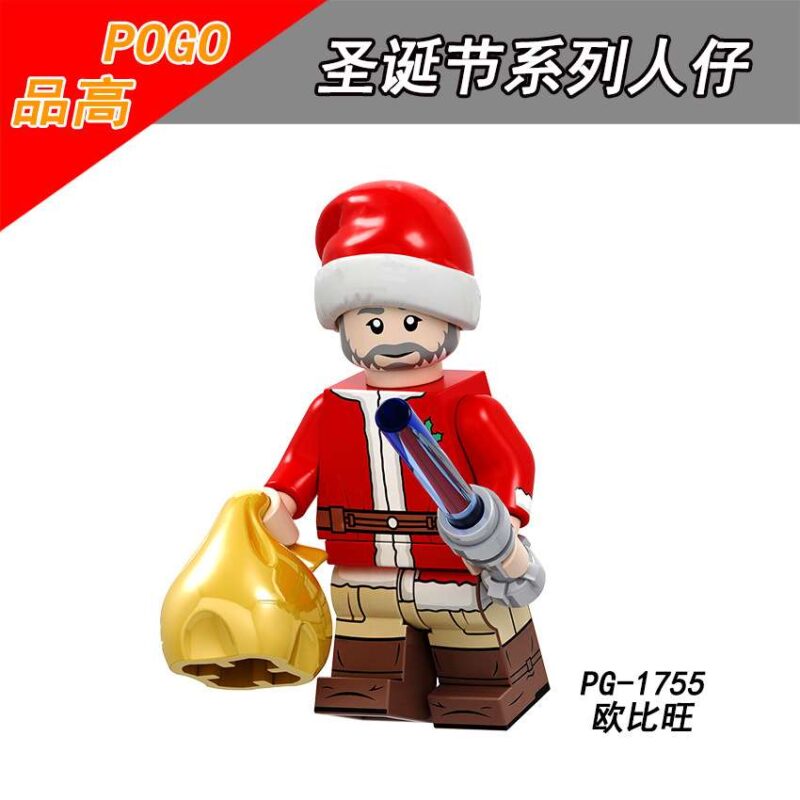 Santa Obi-Wan Kenobi Star Wars Minifigures Edition POGO-1755