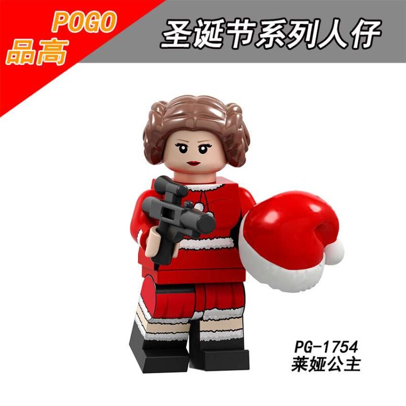 Santa Princess Leia Custom Star Wars Minifigures POGO-1754