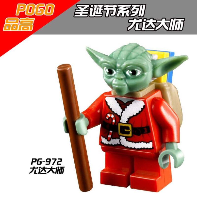 Santa Yoda Custom Star Wars Minifigures Edition POGO-972