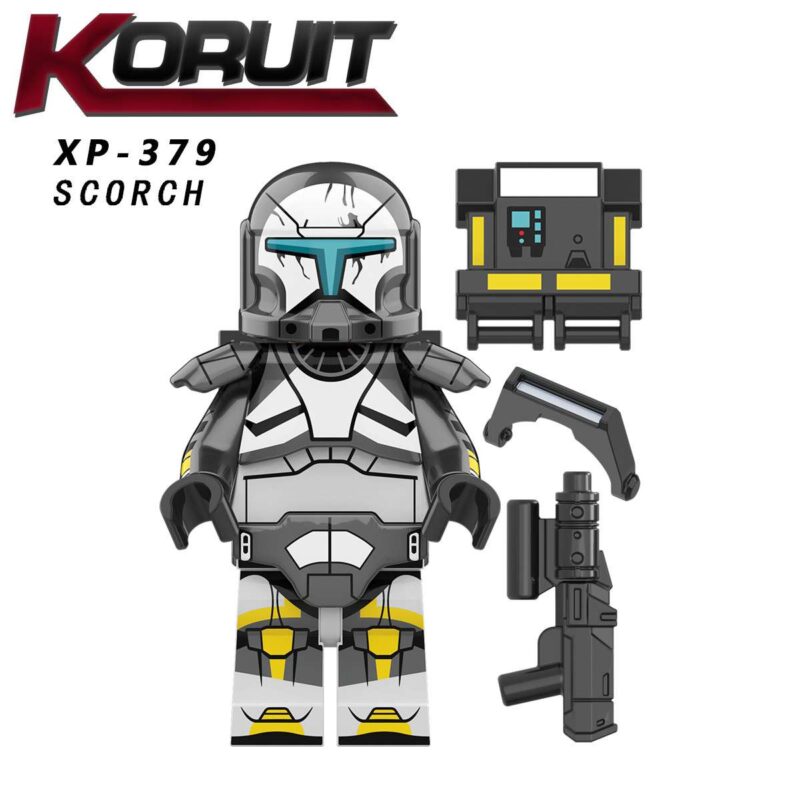 Scorch XP-379 Custom Star Wars Minifigure (Republic Commando)