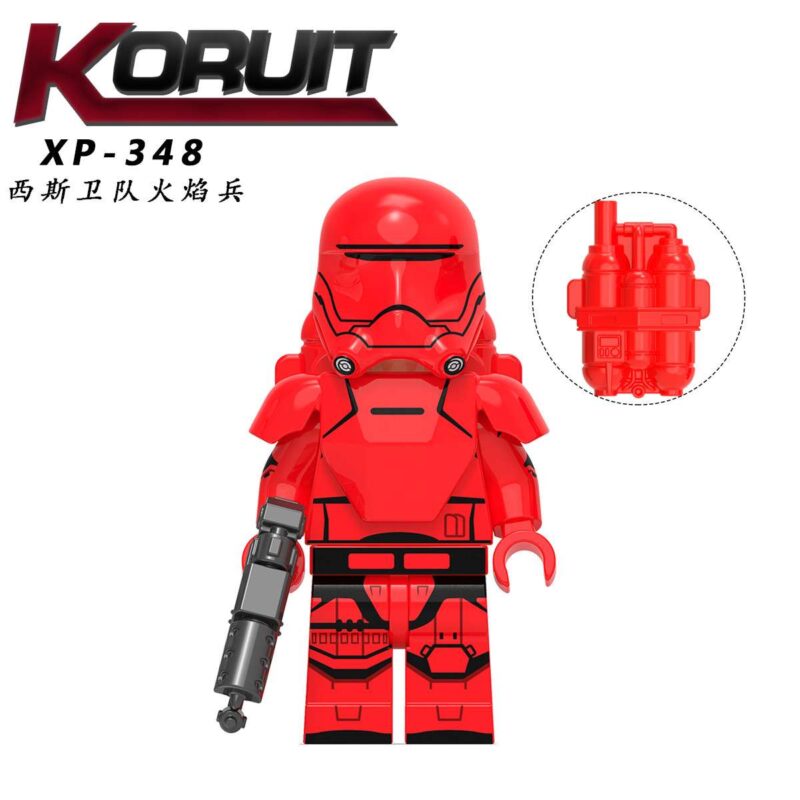 Sith Flame Trooper Soldier Custom Star Wars Minifigures