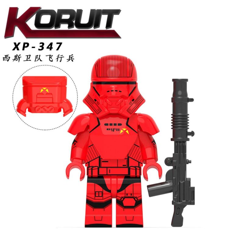 Sith Jet Trooper Soldier XP-347 Custom Star Wars Minifigures Series