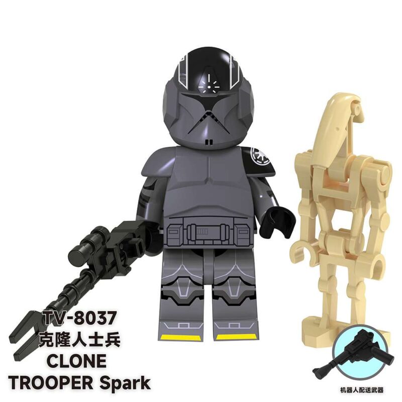 Spark TV8037 Custom Star Wars Minifigure (Clone Wars)