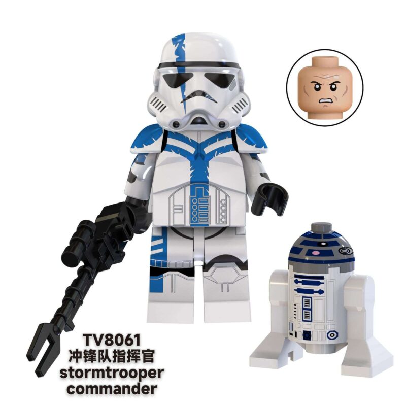 StormTrooper Soldier Commander TV8061 Custom Star Wars Minifigures