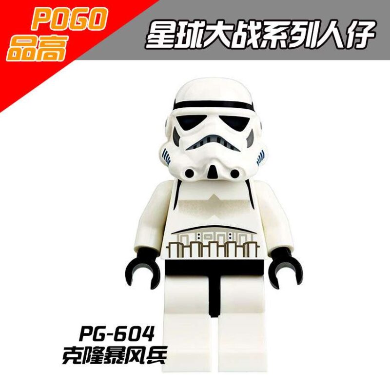 StormTrooper Soldier Custom Star Wars Minifigures POGO-604