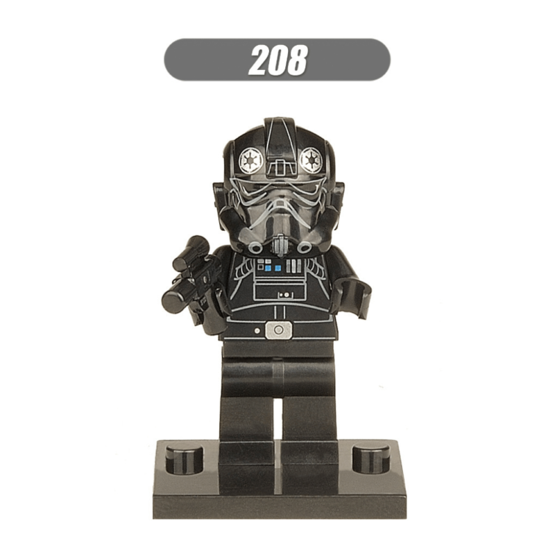 TIE Fighter Pilot XH208 Custom Star Wars Minifigures