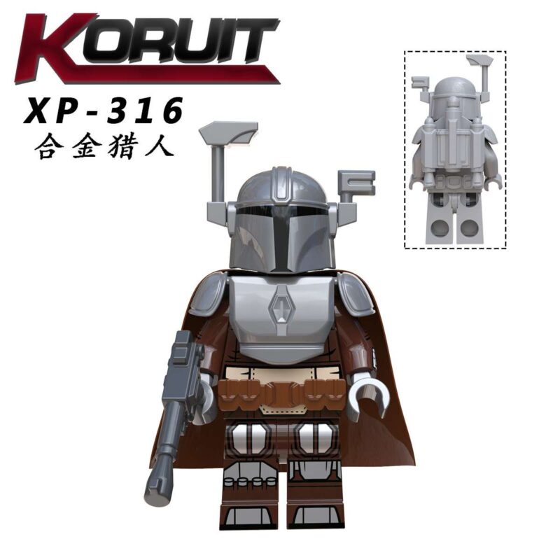 The Mandalorian (Beskar Armor) XP-316 Custom Star Wars Minifigures