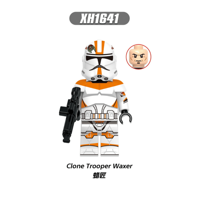 Waxer XH1641 Custom Star Wars Minifigure (Clone Trooper)