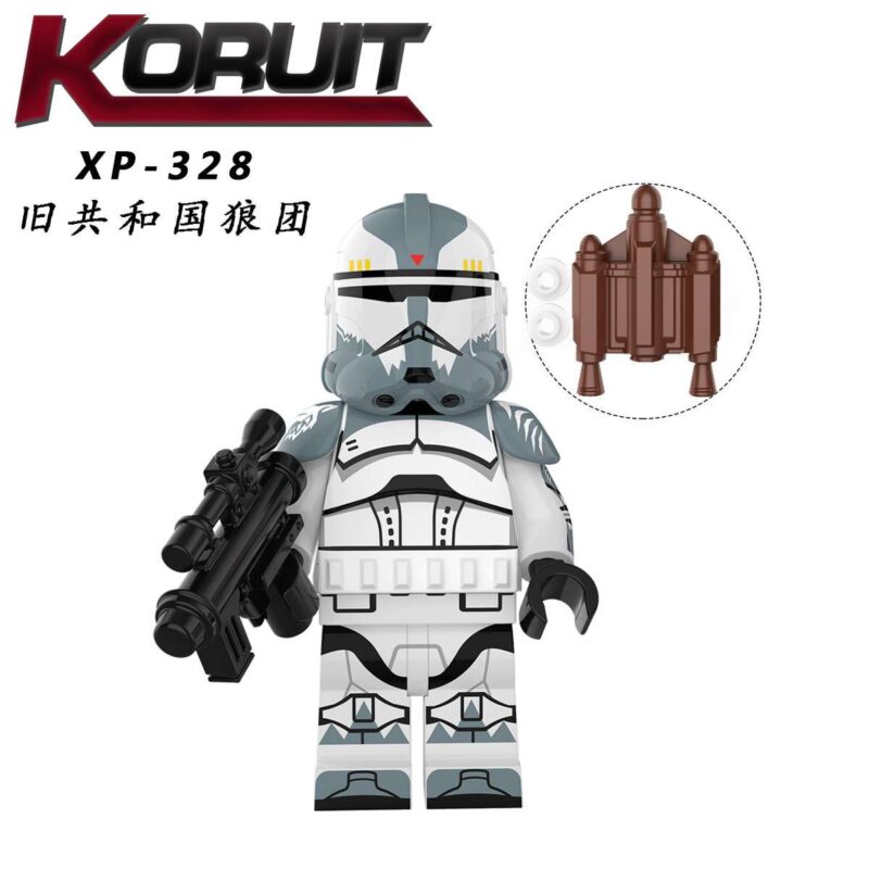 Wolffe (Phase 2) XP-328 Custom Star Wars Minifigures Best