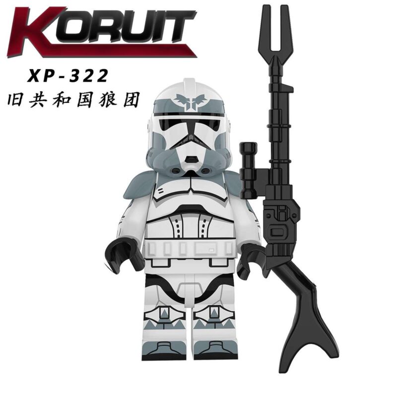 Wolfpack Clone Wars Trooper Soldier XP-322 Star Wars Minifigures