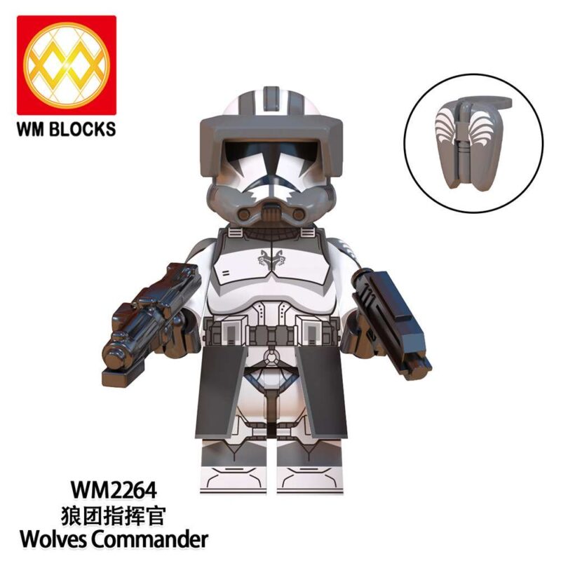 Affordable Wolfpack Commander WM2264 Star Wars Minifigure (Clone Trooper)