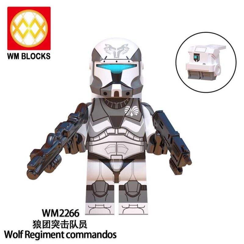 Wolfpack Commando WM2266 Star Wars Minifigure (Clone Wars)