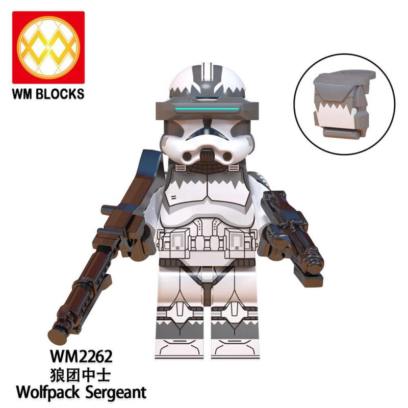 2024 Wolfpack Sergeant WM2262 Star Wars Minifigure (Clone Trooper)