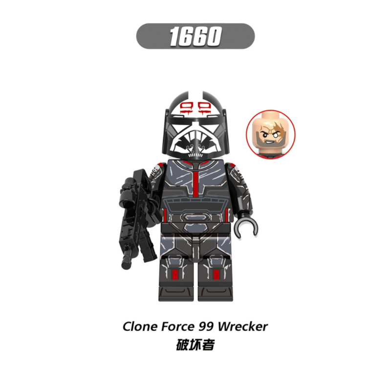 Wrecker XH1660 Custom Star Wars Minifigure (The Bad Batch)