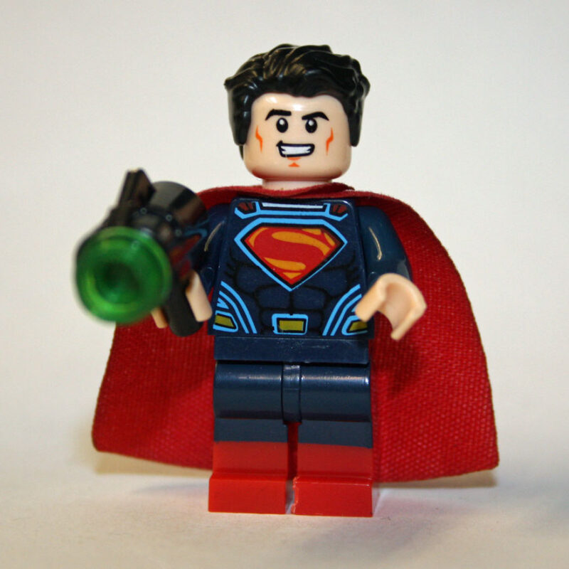 Superman with kryptonite gun DC Minifigures Custom