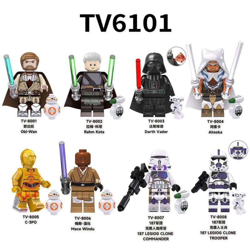 187th Legion Commander TV-8007 Custom Star Wars Minifigures - Image 2