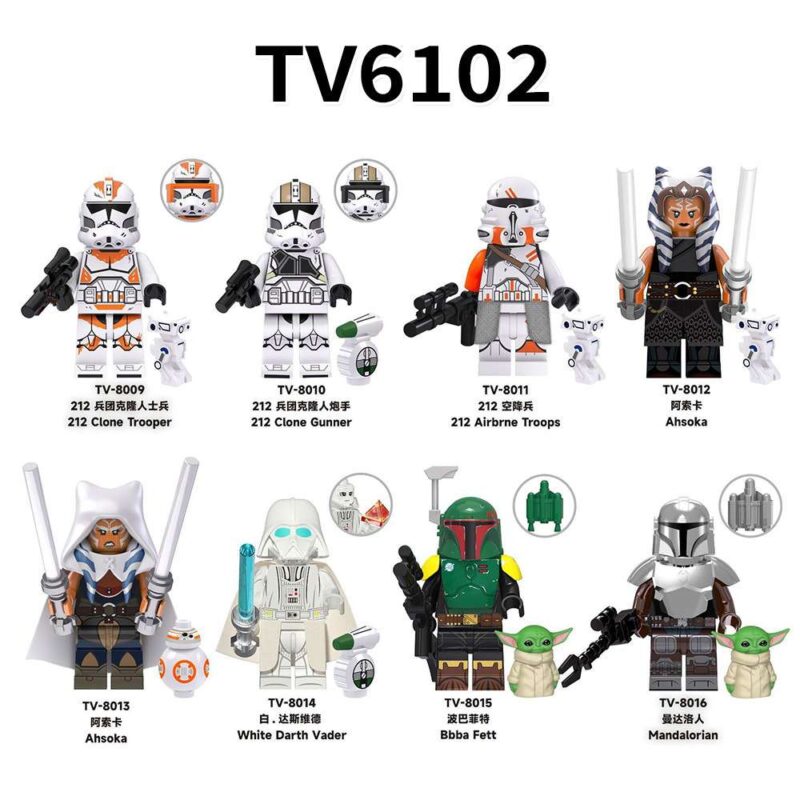 212th Attack Battalion Clone Gunner TV-8010 Custom Star Wars Minifigures - Image 2