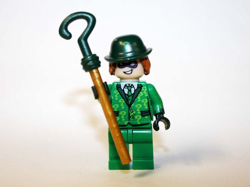 The Riddler with Staff Batman Character Minifigures DC Comic