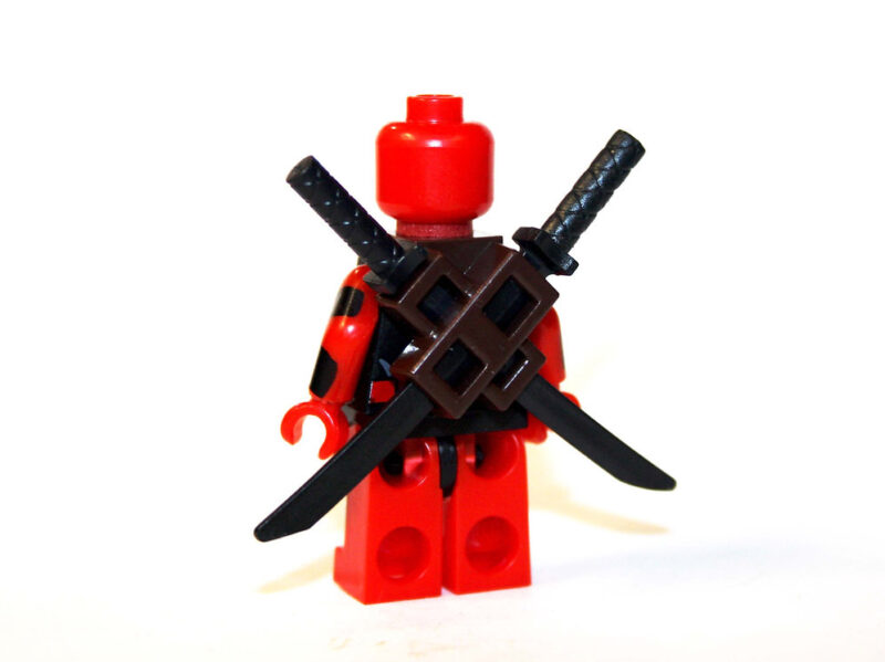 Custom Ultimate Deadpool Marvel Comic Minifigure - Image 2