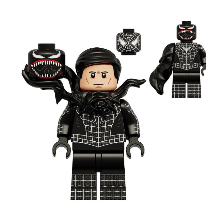 Venom Marvel Spider-Man Minifigure 2 heads