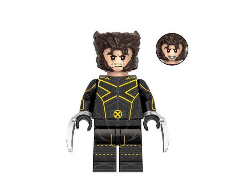 Wolverine Marvel Comic Modern Black outfit V3 Minifigures Custom