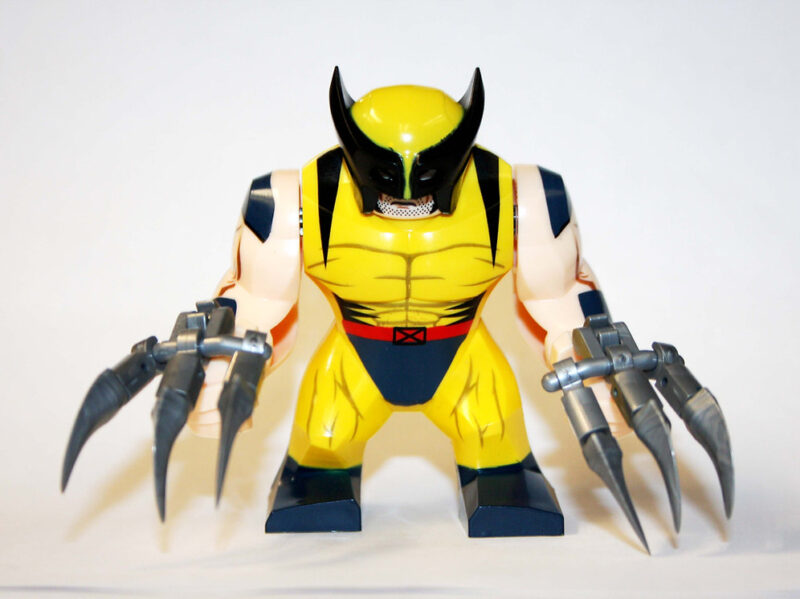 Wolverine Big Marvel X-Men Comic Hulk Minifigures Custom