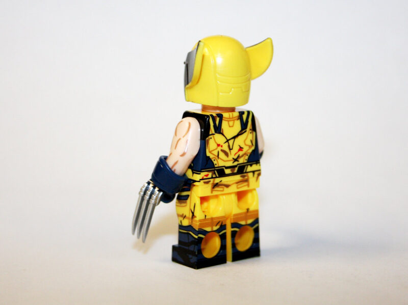 Wolverine Deadpool Movie Series Series Movie Series 3 Marvel Bloody Battle Damage Minifigures - Image 2