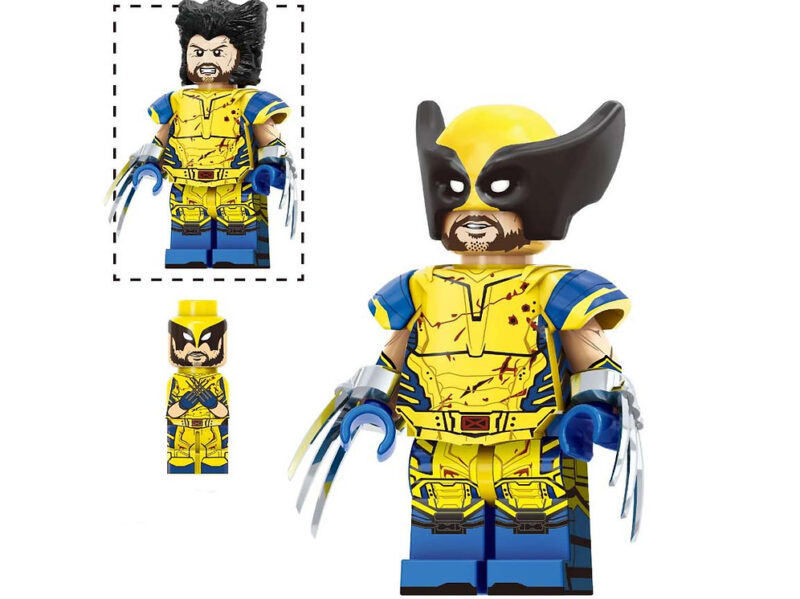 Wolverine Deadpool Movie Series Series Movie Series 3 Marvel Bloody Suit Minifigures