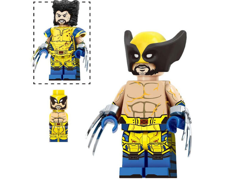 Wolverine Deadpool Movie Series Series Movie Series 3 Marvel Shirtless Minifigures