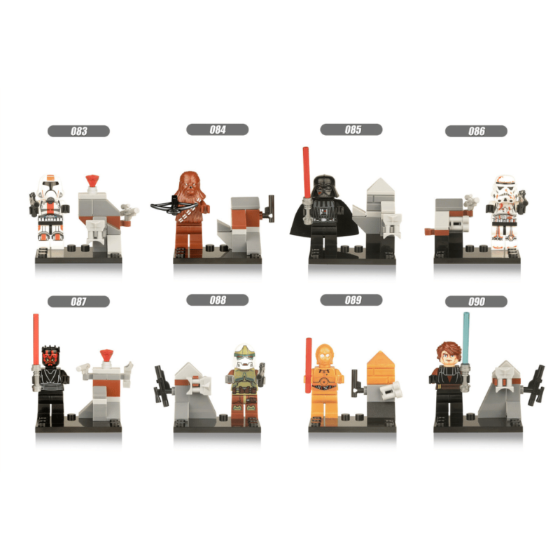 Chewbacca XH084 Custom Star Wars Minifigures Series - Image 2