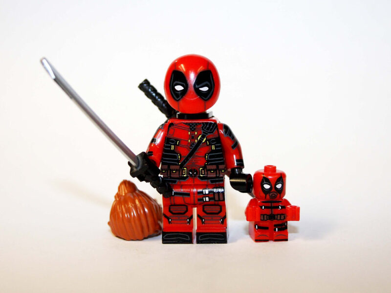 Young Deadpool Movie Series Series Movie Series 3 Marvel with Baby Minifigures