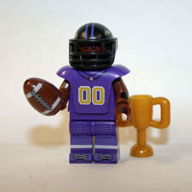 Baltimore Ravens Minifigure - NFL Football Player Collectible