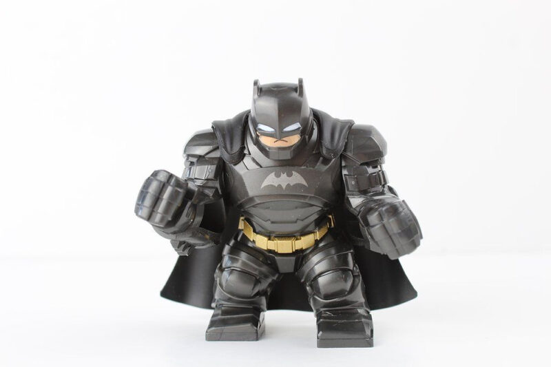 Big Armored Batman Minifigure - DC Comics Collectible